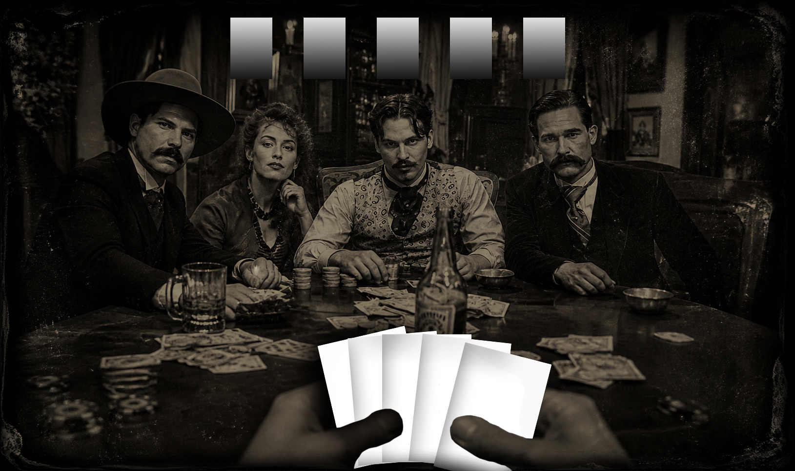 Card table, Glenwood Springs 1887